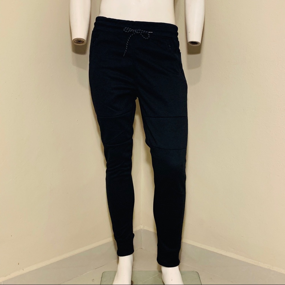 Southpole Mens Tech Fleece black Joggers Pants
